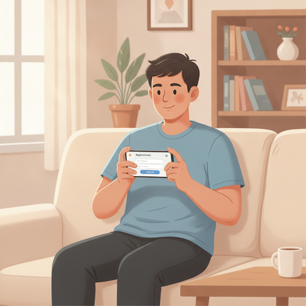 Illustration: How to Register a VM Storm Account in the Philippines (Step-by-Step)
